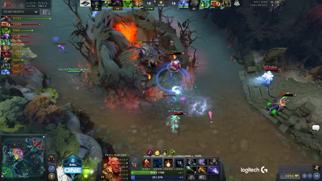 topson gets a double kill!