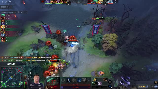 PSG.LGD.Faith_bian gets two kills!