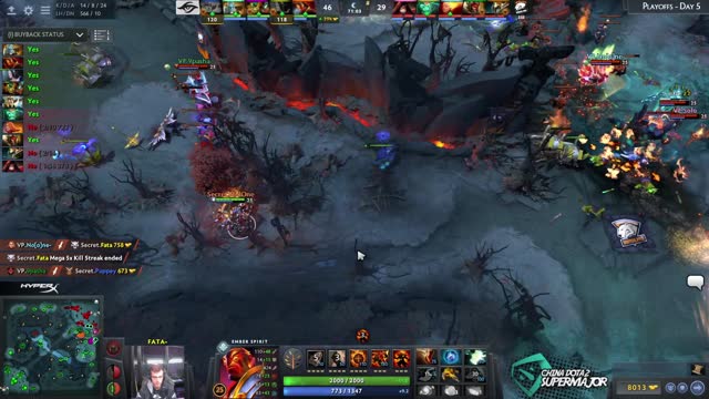 VP gets 2 kills!