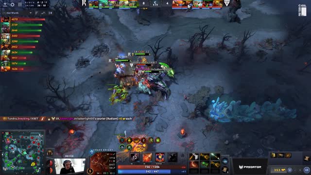 Arteezy kills skiter!