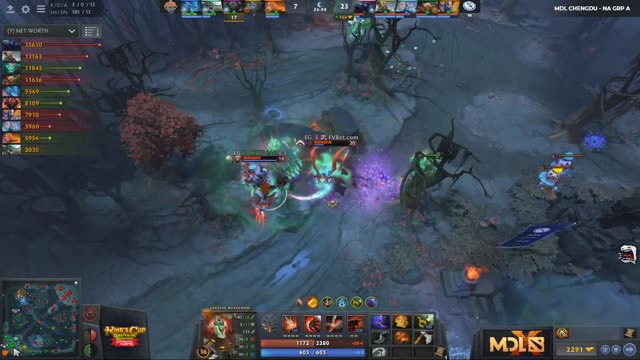 EG.Arteezy kills Eace!