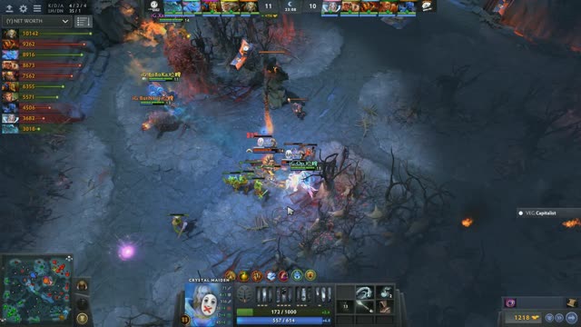 BurNIng gets a double kill!