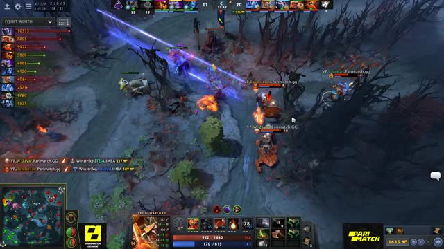 Na'Vi.Zayac gets two kills!