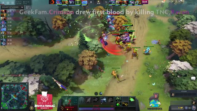 Crimson takes First Blood on TNC.Raven!