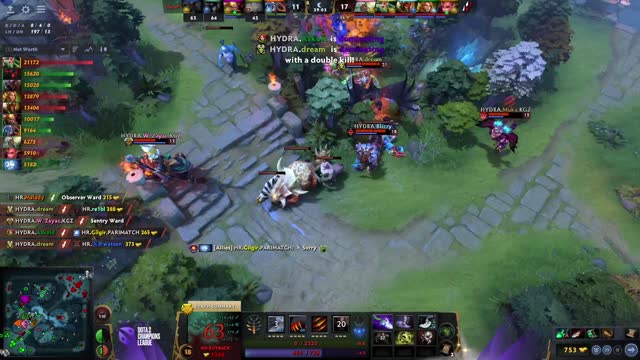 dream` gets a double kill!