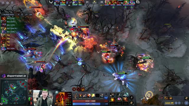 VG teamwipes XG!