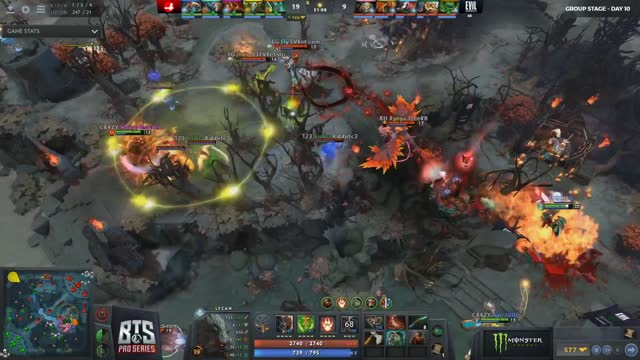 EG.Arteezy gets a double kill!