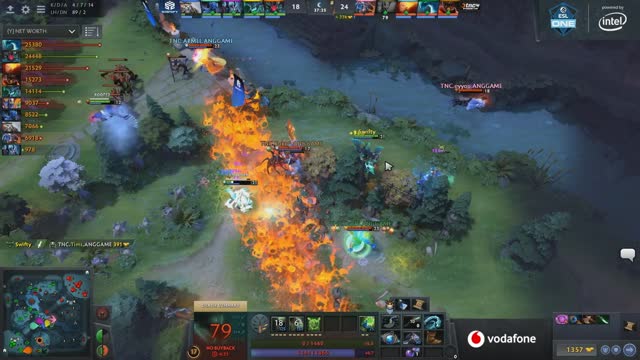 TNC.Armel gets a triple kill!