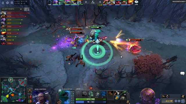 EG.Arteezy kills Liquid.MinD_ContRoL!