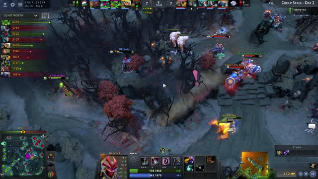 Fnatic.Universe kills VP.Solo!