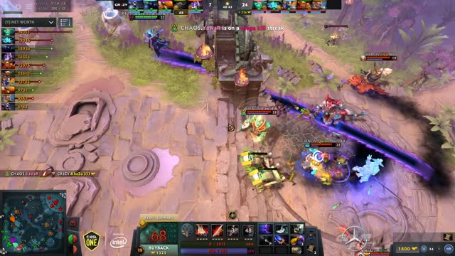 Newbee.Yawar kills Chaos.KheZu!