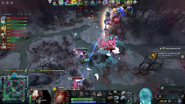 Tundra gets 3 kills!