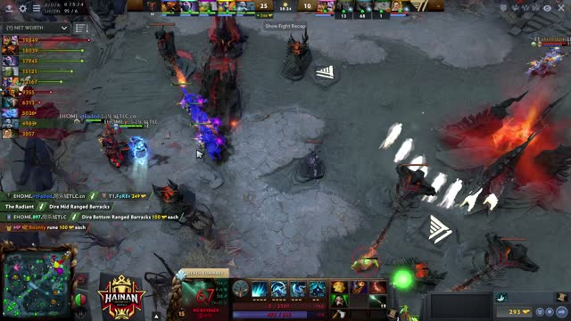 EHOME gets 2 kills!