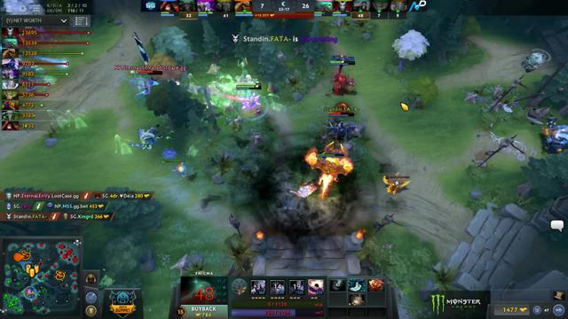 Fnatic.EternaLEnVy gets a triple kill!