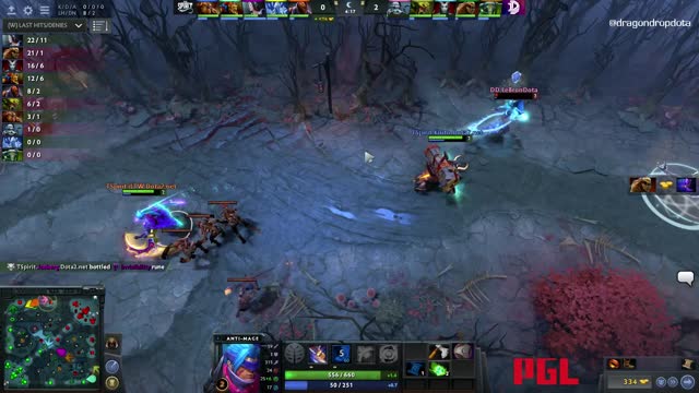 TSpirit.fng kills LeBronDota!