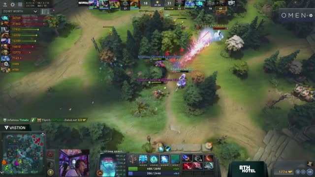 Timado gets a triple kill!