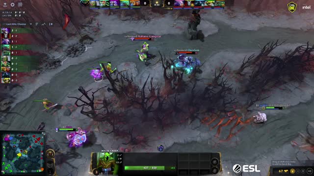 B-TUNE takes First Blood on Gorgc hater on team = i feed!