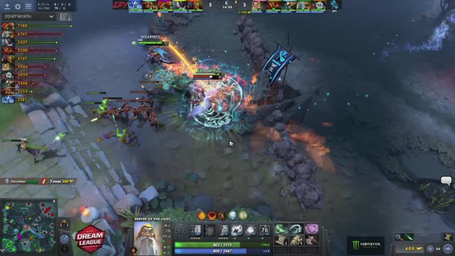 LFY.inflame kills Newbee.Faith!