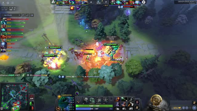 Alliance.Limmp kills Arteezy!