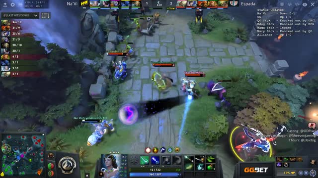 Misha kills Na`Vi.Crystallize!