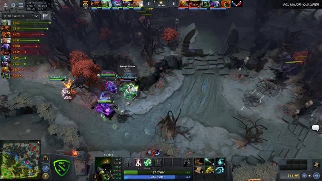 Fnatic.Abed kills AGV安博电竞.Grimzx!