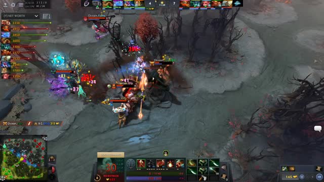 Ocean gets 2 kills!