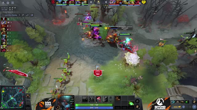 sayuw takes First Blood on VP.9pasha!