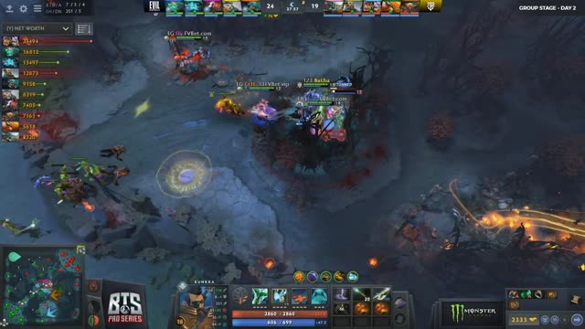 EG.Arteezy kills Infamous.Wu!