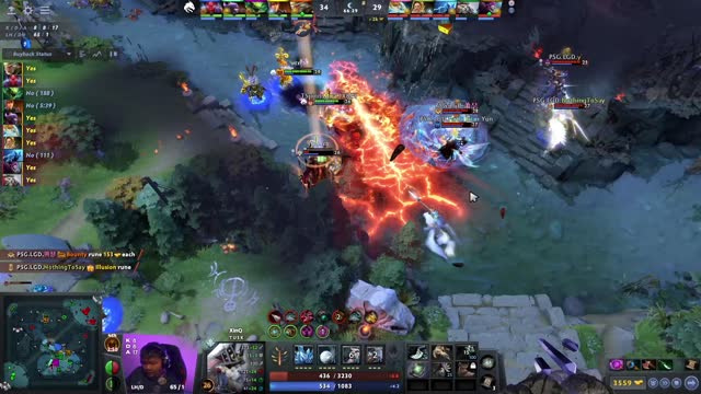 TSpirit.Yatoro kills PSG.LGD.XinQ!