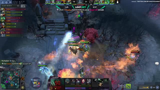 Timado gets a double kill!