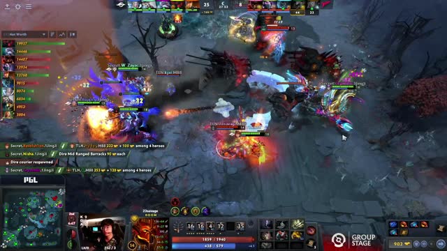 Secret.Nisha's triple kill leads to a team wipe!