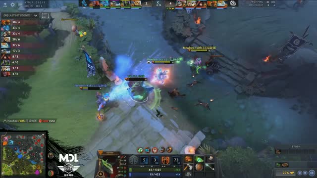 Newbee.Sccc kills VG.Ori!