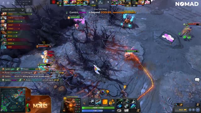 Gambit.dream` gets a triple kill!