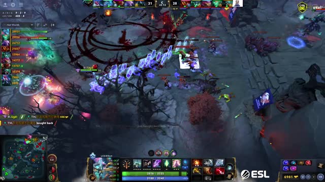 Gorgc hater on team = i feed gets a double kill!