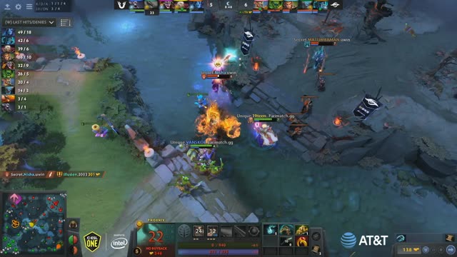 Secret gets 3 kills!