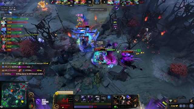 dream` gets two kills!