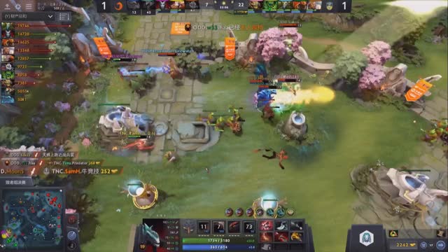 w33 gets a double kill!