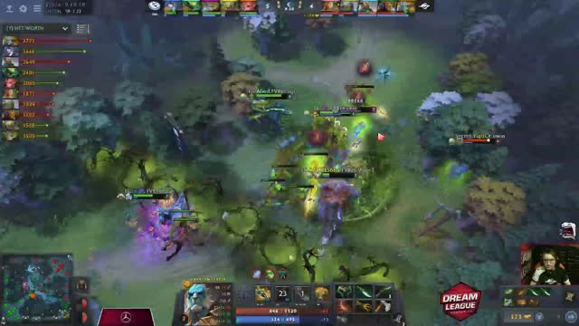 EG.Arteezy kills Chaos.MATUMBAMAN!