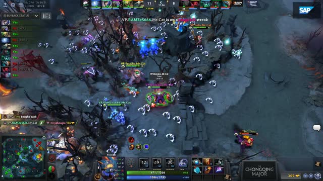 VP.Ramzes666 gets a triple kill!