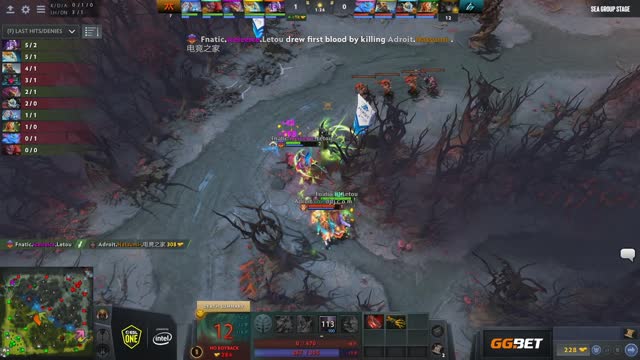 Fnatic.iceiceice gets a double kill!