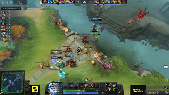 ALWAYSWANNAFLY takes First Blood on VP.RodjER!
