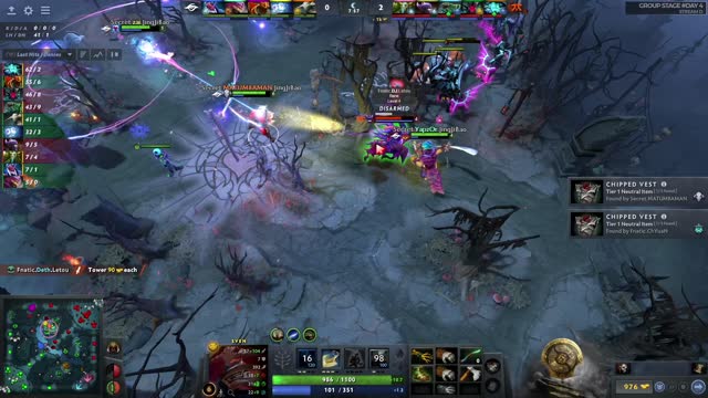 Secret.MATUMBAMAN kills Fnatic.Dj!