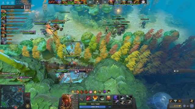 LFY.Super kills XctN.Raging Potato!