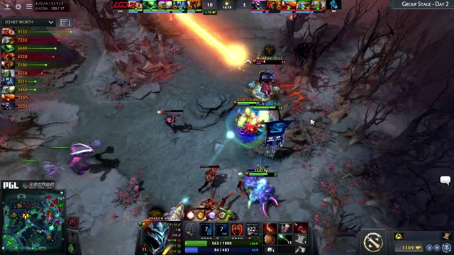 Ame kills Newbee.Sccc!