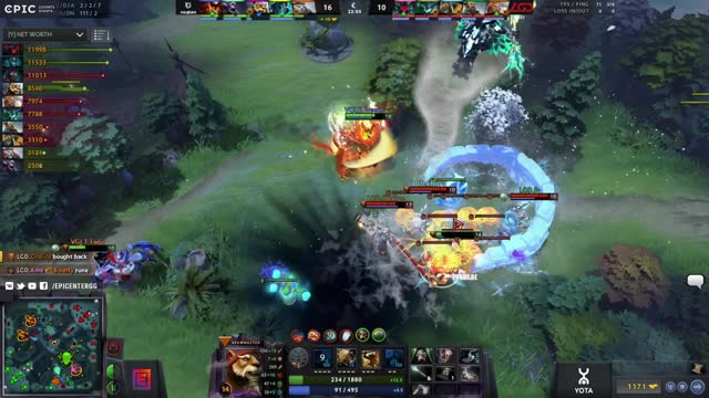 LGD.xNova kills VGJ.T.Yang!