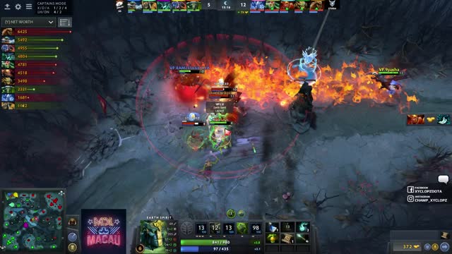 Newbee.kpii kills VP.Ramzes666!