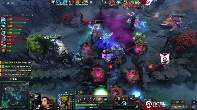 VP teamwipes WC!