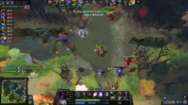 Meracle- gets a triple kill!