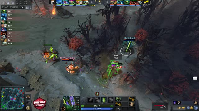 VP.Lil takes First Blood on Na`Vi.Dendi!