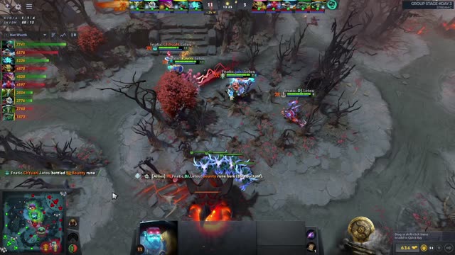 Fnatic.ChYuaN kills Beastcoast.Chris Luck!